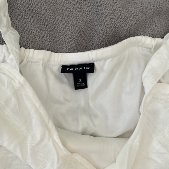 Torrid brand ivory dress size 3 - Picture 4 of 5
